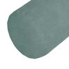 vidaXL Perne Bolster 2 pcs Verde Mării &Oslash; 15 x 40 cm
