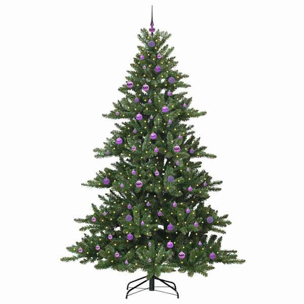 vidaXL Brad de Crăciun artificial cu ramuri articulare Verde 240 cm