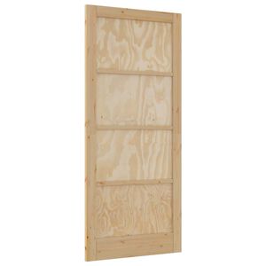 vidaXL Ușă de interior ORKDAL Maro 93 x 211 cm placaj
