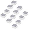 vidaXL Lumini cu LED-uri &icirc;ncastrate 6 buc 100x100x68 mm (3x41715)