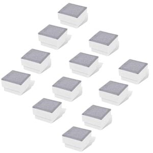 vidaXL Lumini cu LED-uri &icirc;ncastrate 6 buc 100x100x68 mm (3x41715)