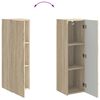 vidaXL Set Dulap pentru Televizor Montat pe Perete 6 pcs Stejar Sonoma