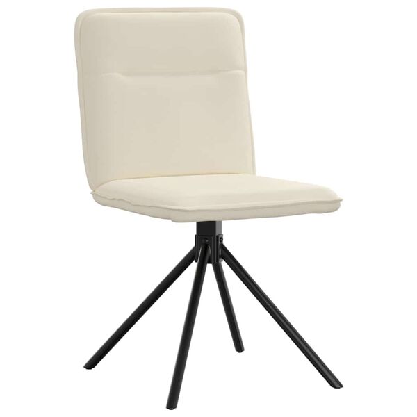 vidaXL Scaune de bucătărie, 2 buc., pânză