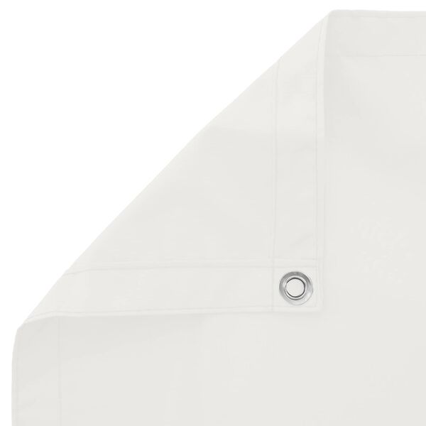 vidaXL Ecran de balcon Alb 100 x 800 cm Material Oxford