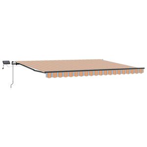 vidaXL Copertină retractabilă Multicolour 400 &times; 350 cm
