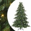 vidaXL Brad de Crăciun artificial cu ramuri articulare Verde 240 cm