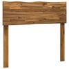 vidaXL Tăblie de pat cu margini naturale ROSTOCK natural 90 cm