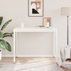 vidaXL Masă de bar Alb 110 x 55 x 105 cm Lemn de pin masiv