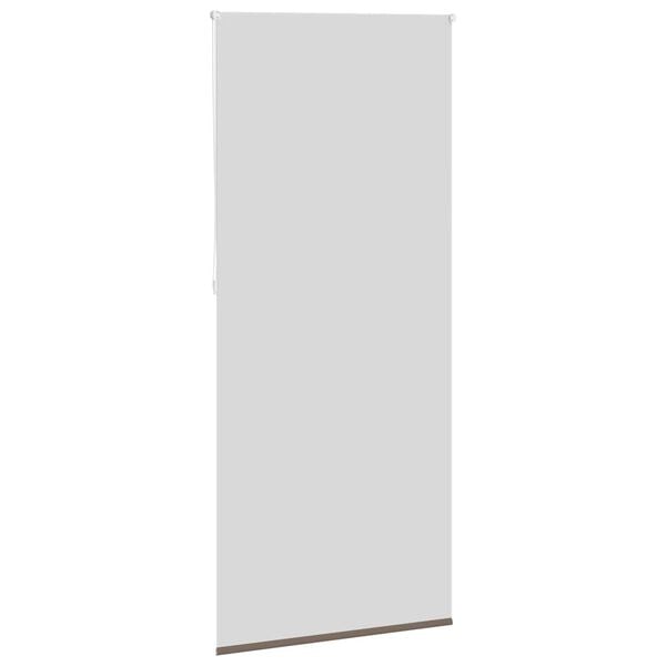 vidaXL Jaluzea opacă 104,4x230 cm, lățime material 100 cm, culoare cafea