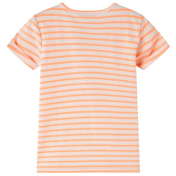 Tricou pentru copii, portocaliu neon, 104