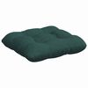 vidaXL Perne de Șezut 4 pcs Verde închis 45 x 45 x 12 cm țesătură