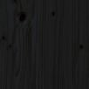 vidaXL Noptiere, 2 buc., negru, 40x34x55 cm, lemn masiv de pin