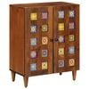 vidaXL Bufet castan 60 x 33 x 75 cm Lemn de mango solid