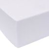 vidaXL Cearceaf Alb 200 x 160 cm Bumbac