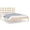 vidaXL Cadru de pat King Size, 150x200 cm, lemn masiv