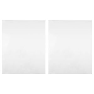 vidaXL Folii autoadezive pentru oglindă, 2 buc., 60x100 cm, PET