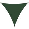 vidaXL P&acirc;nză parasolar verde &icirc;nchis 6x6x6 m HDPE 160 g/m&sup2; triunghiular