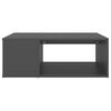 vidaXL Măsuță de cafea, gri,90x67x33 cm, lemn prelucrat