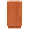vidaXL Bufet Stejar &icirc;nchis 111 x 34 x 60 cm Lemn de pin masiv