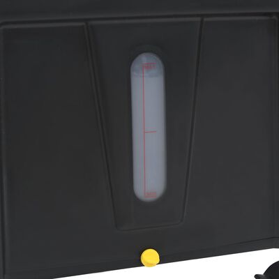 vidaXL Răcitor de aer mobil 3-în-1, alb și negru, 73x38x30,5 cm, 80 W
