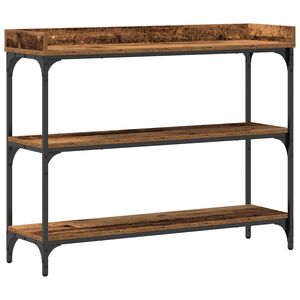 vidaXL Masă de Consolă Lemn vechi 100 x 30 x 80 cm