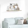 vidaXL Raft de perete suspendat, stejar, 90x23,5x3,8 cm, MDF