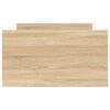 vidaXL Cadru de pat cu sertare, stejar sonoma, 100x200 cm
