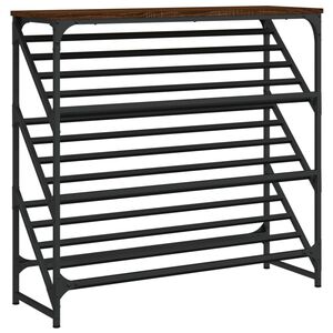 vidaXL Pantofar, stejar maro, 90x30x85 cm, lemn prelucrat