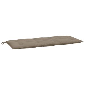 vidaXL Pernă bancă de grădină, gri taupe, 120x50x7 cm, material oxford