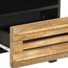 vidaXL Noptiere, 2 buc., 40x34x46 cm, lemn masiv de mango brut