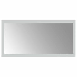 vidaXL Oglindă de baie cu LED Transparent 40 x 20 cm sticlă securizată
