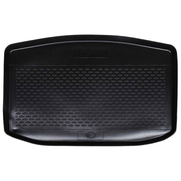 vidaXL Covor de portbagaj Negru Cauciuc