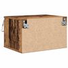 vidaXL Noptieră suspendată Lemn vechi 50 x 36 x 30 cm Lemn compozit