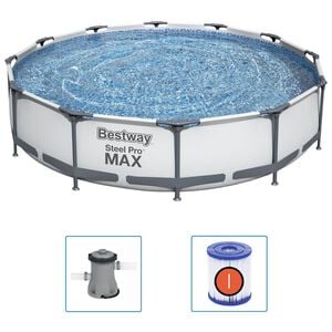 Bestway Set de piscină Steel Pro MAX, 366 x 76 cm