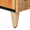 vidaXL Dulap de noapte natural 40 x 33,5 x 46 cm Lemn de mango solid