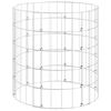 vidaXL St&acirc;lp de gabion, &Oslash;50x50 cm, oțel galvanizat, circular