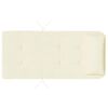 vidaXL Perne pentru scaun Adirondack, 2 buc, crem, textil oxford