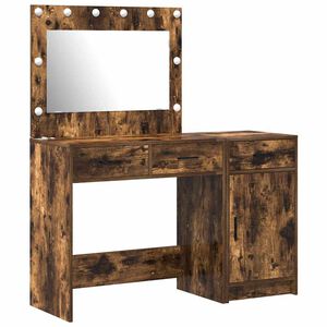 vidaXL Masă de Machiaj 2 buc. Maro 40 x 41 x 75 cm Lemn prelucrat