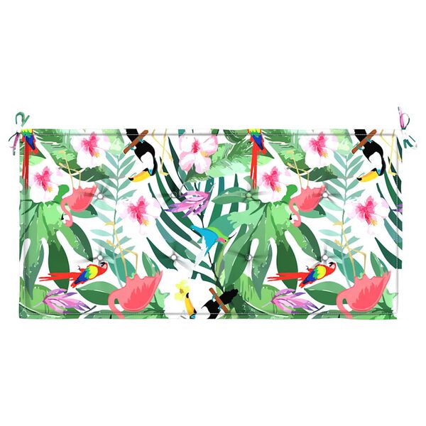 vidaXL Pernă bancă de grădină, multicolor, 120x50x4 cm, textil oxford