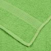 vidaXL Prosoape de baie, FROGN, 10 buc., verde măr, 30x30 cm, 360 g/m²