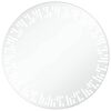vidaXL Oglindă cu LED de baie, 80 cm
