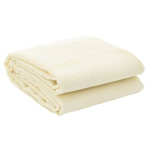 vidaXL Covor pentru cort, crem, 4x2 m