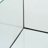 vidaXL Acvariu cu depozitare Transparent 50 x 30 x 30 cm Sticlă