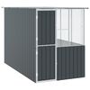 vidaXL Cușcă pentru păsări Antracit 165 x 318 x 200 cm Oțel Galvanizat