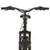 vidaXL Bicicletă montană cu 21 viteze, roată 26 inci, negru, 49 cm