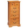 vidaXL Comodă cu sertare cu sertar natural 45 x 35 x 100,5 cm