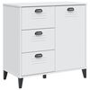 vidaXL Dulap &bdquo;VIKEN&rdquo;, alb, 80x40x80 cm, lemn prelucrat