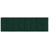 vidaXL Pernă tăblie de pat, Hanko, verde, 160 cm, catifea