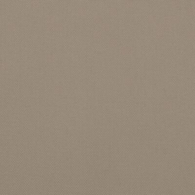vidaXL Pernă pentru paleți, gri taupe, 60x60x12 cm, textil
