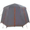 vidaXL Tent Cabină cu acoperiș Gri și Portocalie 320 x 320 x 203 cm